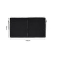 1pcs 140cm * 70cm Car Front and Rear Partition Curtains Privacy Four Season Universal Push Pull Type Sunscreen Insulation Simple