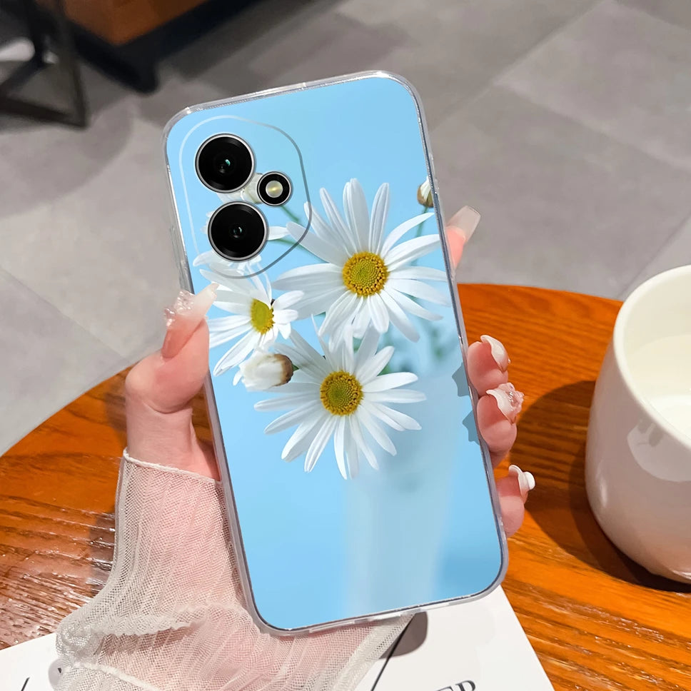For Honor 400 Pro 5G Case Cute Astronaut Transparent TPU Soft Silicone Phone Back Cover For Honor 400Pro High Quality Funda Capa