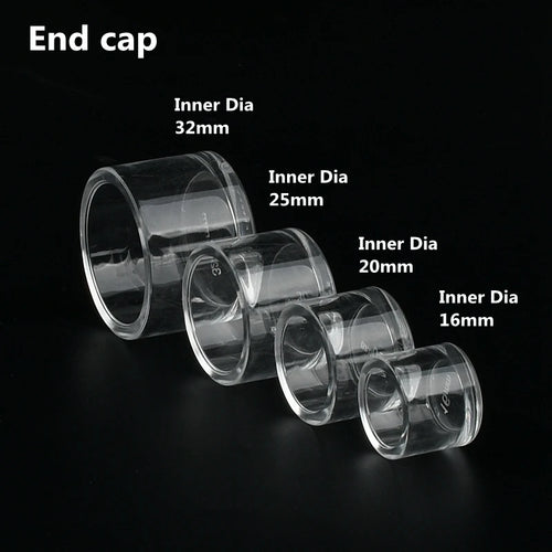 16 20 25 32 40 50mm Acrylic Pipe 90 Degree Elbow Transparent Plexiglass Fish Aquarium Water Tank Accessories Tank Tee Way Joints