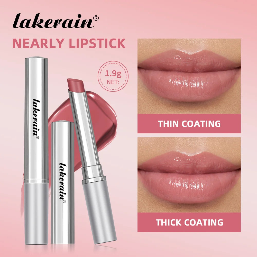 Lakerain Nearly Lipstick Colorless Lip Balm Long Lasting Hygienic Moisturizing Lips Plumper Nourish Makeup Lip Care Cosmetics