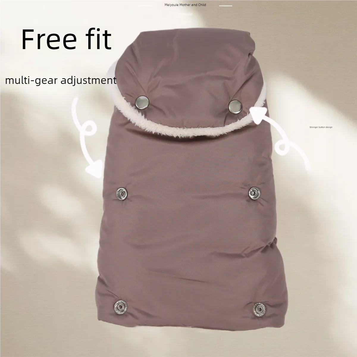 Stroller Gloves 1 Pair Winter Windproof Warm Simple Style Universal Prams Gloves Waterproof Baby Stroller Accessories