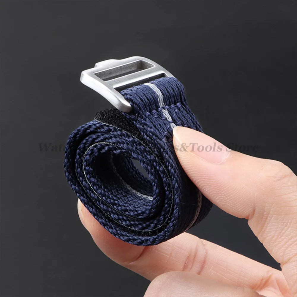 20mm 22mm Nylon Canvas Watch Strap for Tudor for Military Wrist Band for Seiko Men Women Sport Replacement Watch Band Bracelet