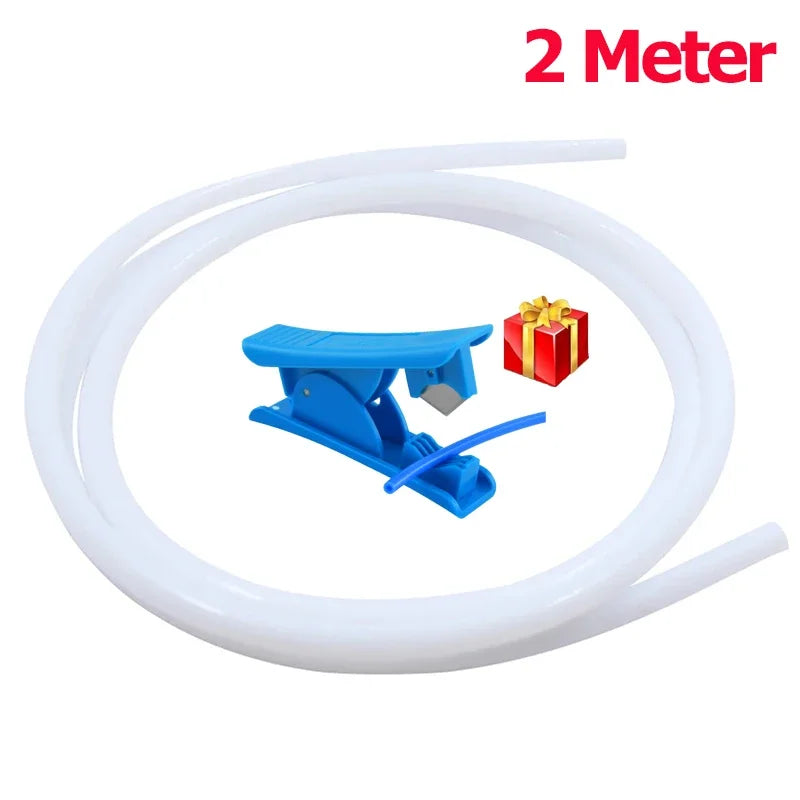 1/2/4M Bowden Extruder PTFE tube for J-head Hotend V5 V6 1.75mm Filament ID 2mm OD 4mm Teflonto pipe for Ender 3 3D Printer Part