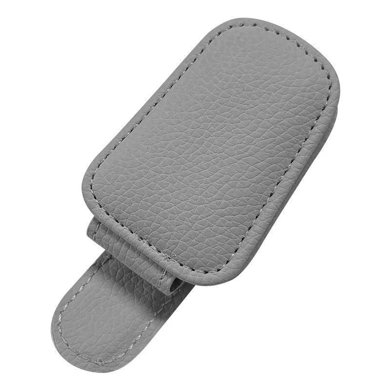SEAMETAL Car Glasses Clip Sun Visor Sunglasses Holder Card Ticket Bracket Magnetic Suction Storage Clips For Eyeglasses Hanger