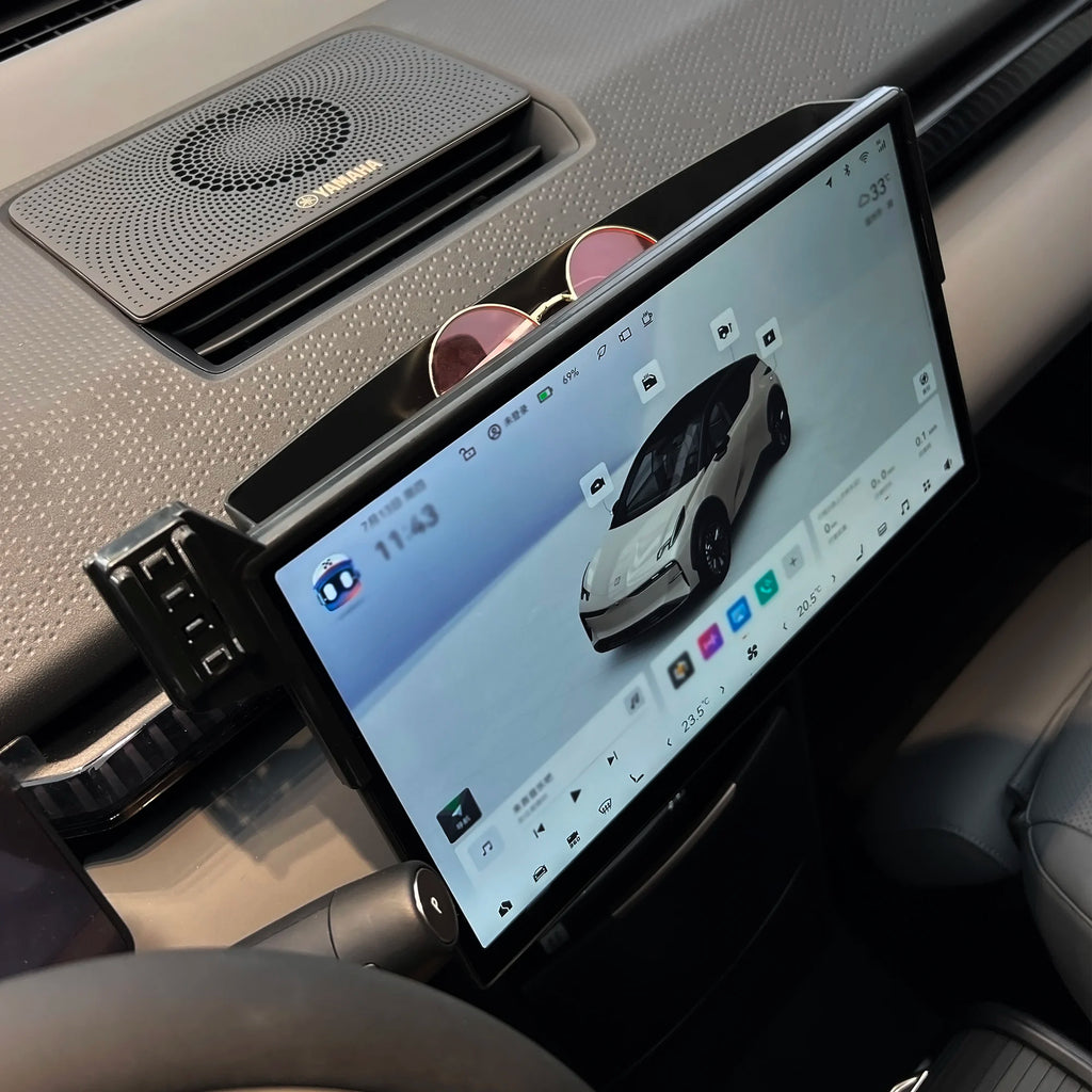 For ZEEKR X 2023 2024 Car Phone Holder Center Screen Fixed Bracket Fast Wireless Charging Stand Mobile Phone Mounts Accessories