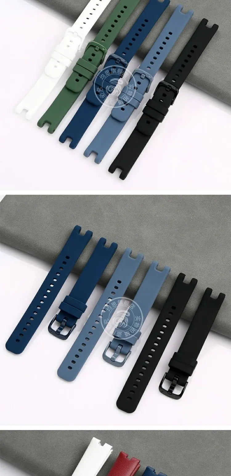 Genuine leather fashionable watch strap  for Garmin Lily series smart sports watch temperament wrist strap watch chain for women