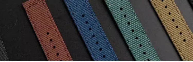 For Casio AE1200 AE1300 A168w/A158W MRW200/F91w AQ230 Bracelet woven nylon canvas watch strap 18mm Men's and women's watch band