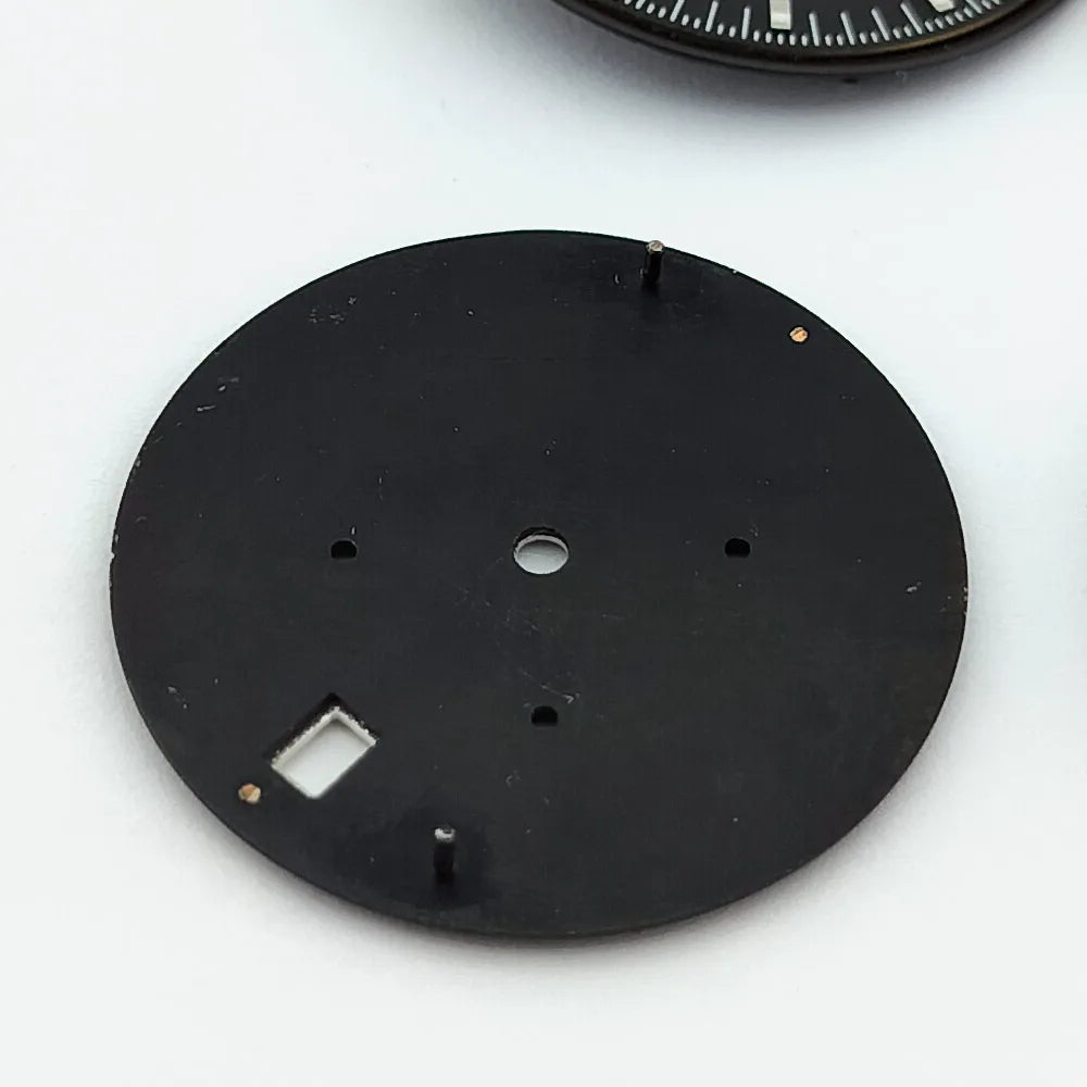 32.5mm VK63 dial C3 green Luminous Black white orange blue green watch dial replacement accessories watch parts accessory