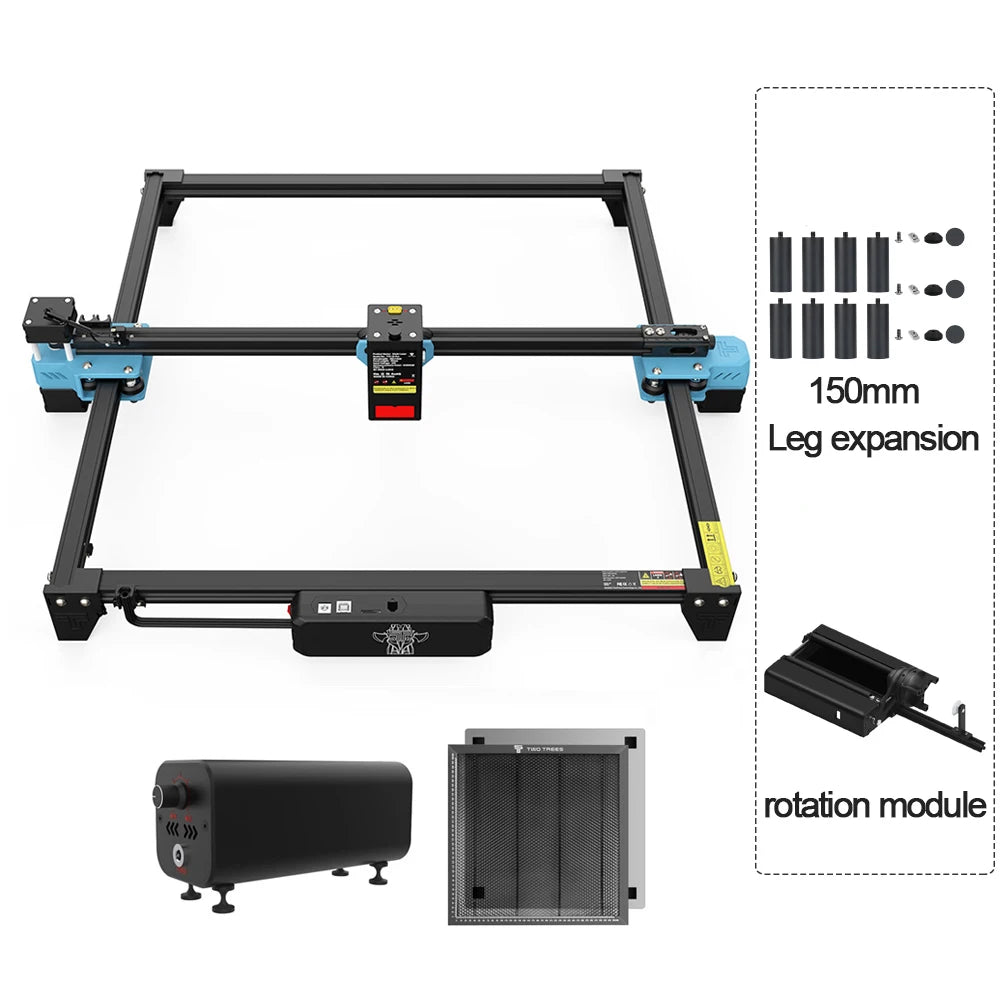 Twotrees TTS-20 pro Laser Engraving Machine ESP32 Master Control Multiple Materials DIY Wood Laser Engraver Cutting Machines