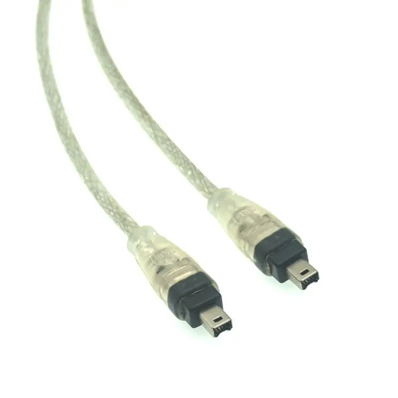 FireWire 1394 to USB Data Cable IEEE 1394 4 Pin to USB Mini Plug Firewire for MINI DV HDV camcorder to Edit for DV   PC Camera