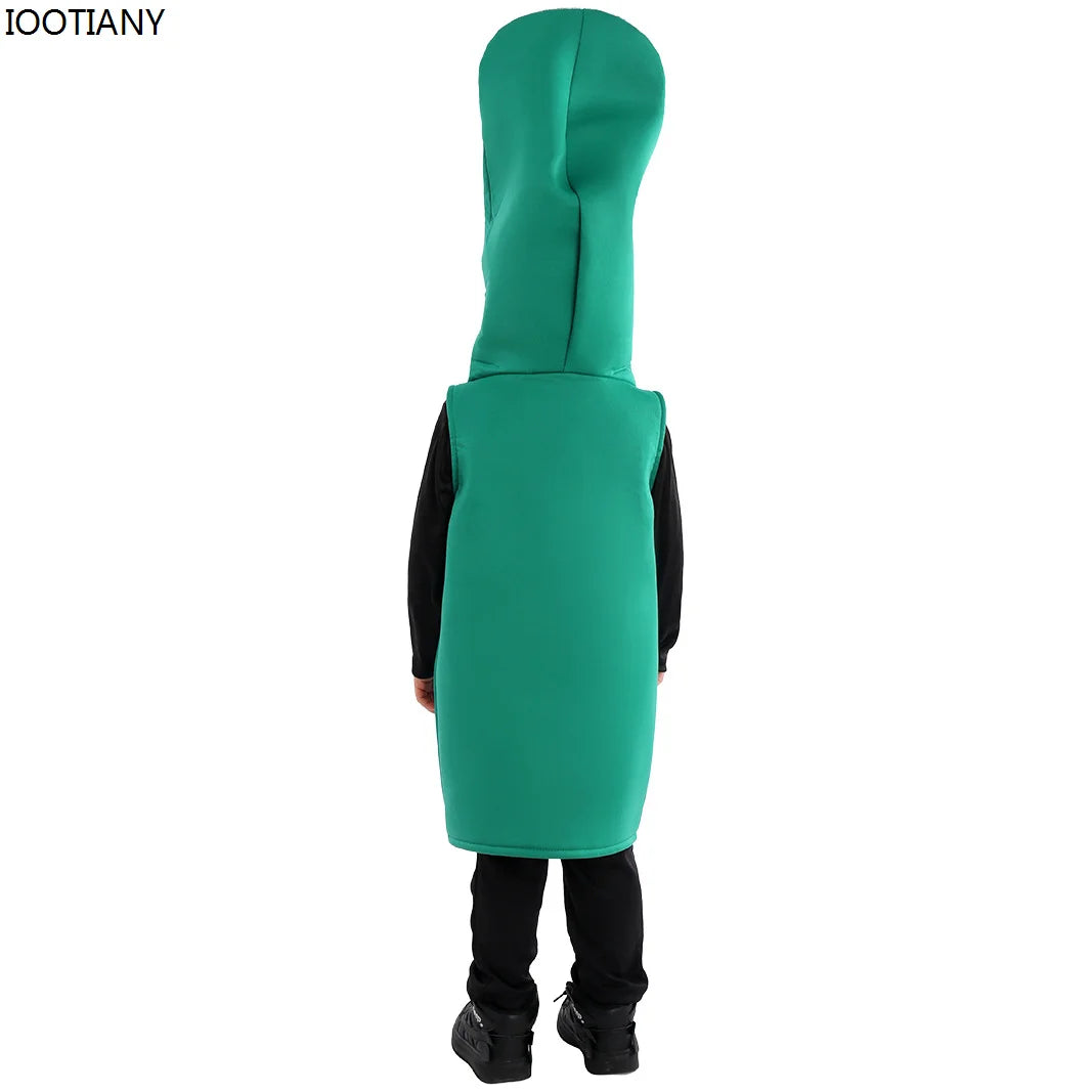 Boy Day Beer Bottle Cosplay Costume School Festival Performance Girl Performances Outfit Oktoberfest Dress Up 2026