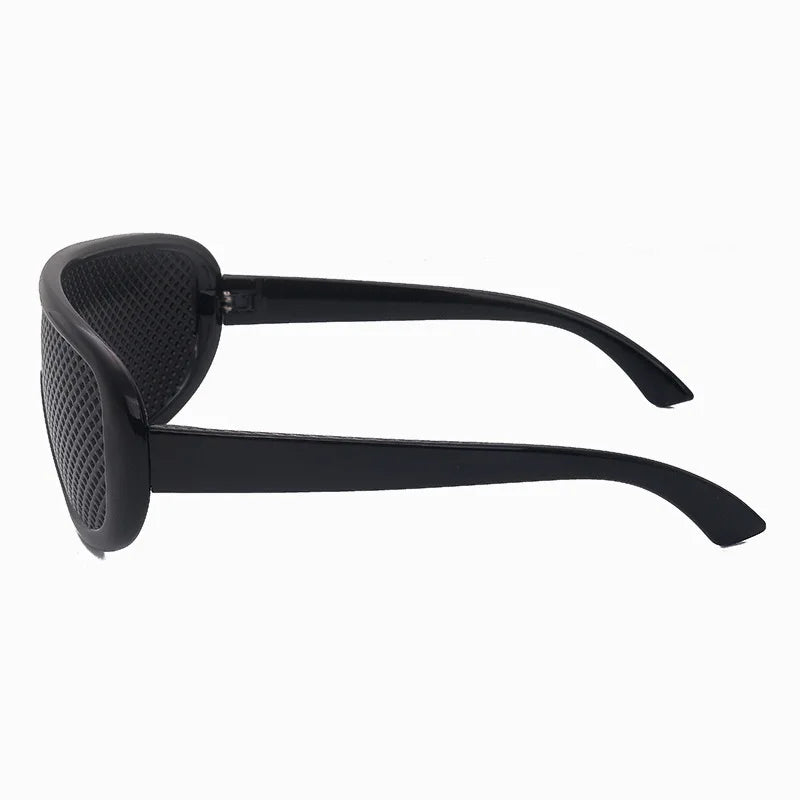 Porous Glasses Improving Small Hole Glasses Pinhole Eyewear Portable Pinhole Sunglasses For Outdoor Use Students Computer Users