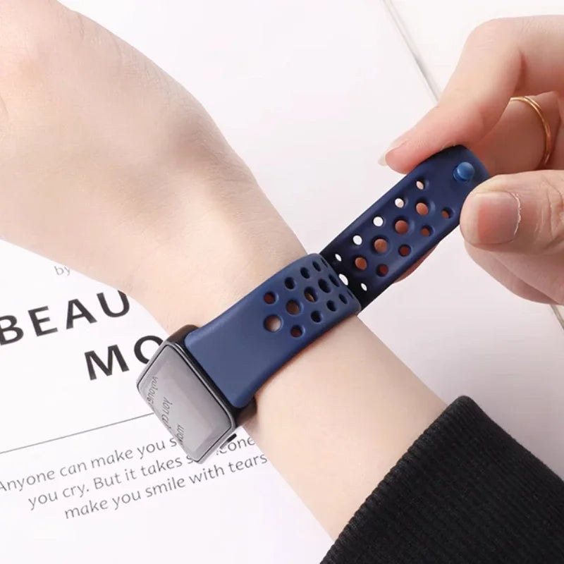 Silicone Straps For Huawei Band 10 9 8 Strap Accessories Replacement Sport Breathable Bracelet Correa Huawei Bands 10 9 8/8NFC