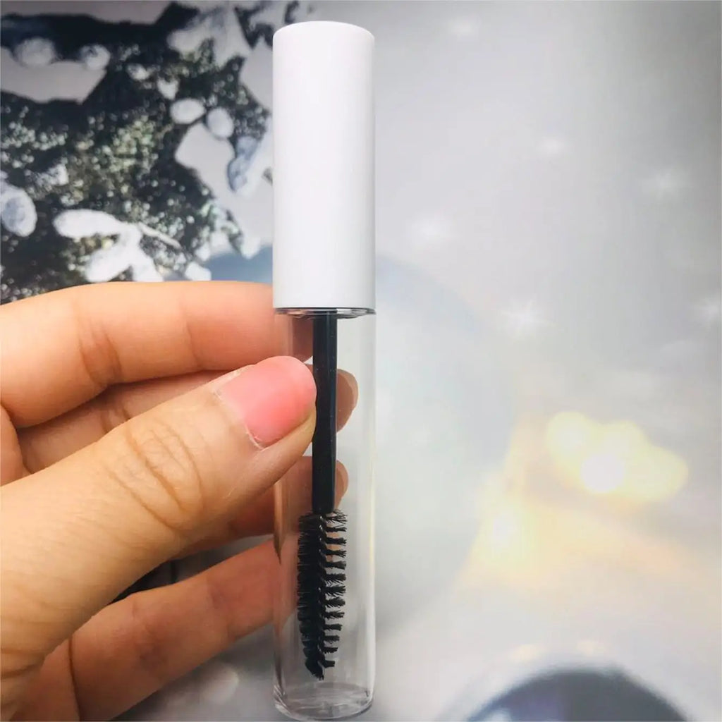 10ml Lip Gloss Tubes Empty mascara bottle Clear Plastic DIY Refillable cosmetic packing container