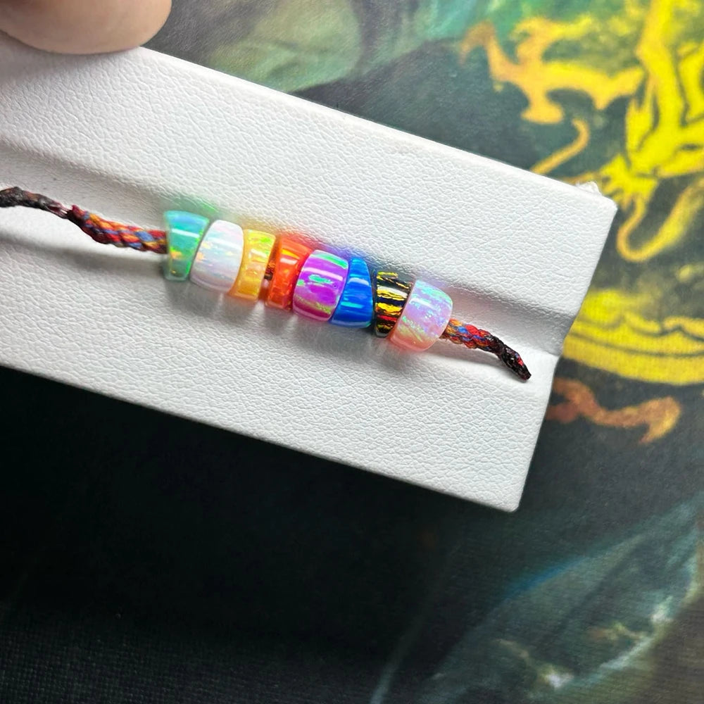 Opal Stones Strand Loose Synthetic Gemstone Polished Wholesale For Jewelry Designers