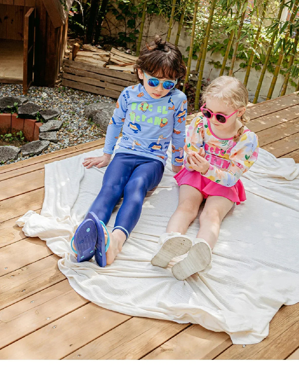 Children's Swimsuit for Boys 2025 New Style Baby Long Sleeved Long Pants Three Piece Set Sunscreen for Boys Aged 3-12 Swimsuit