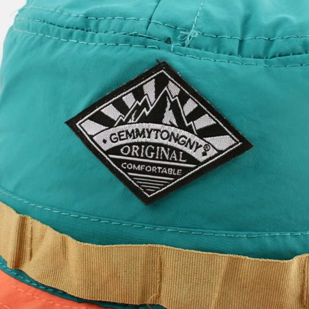 Leisure Vacation Quick-drying Fisherman Hat Visor Sunscreen Bucket Hat Waterproof Anti-UV Packable Hat Summer