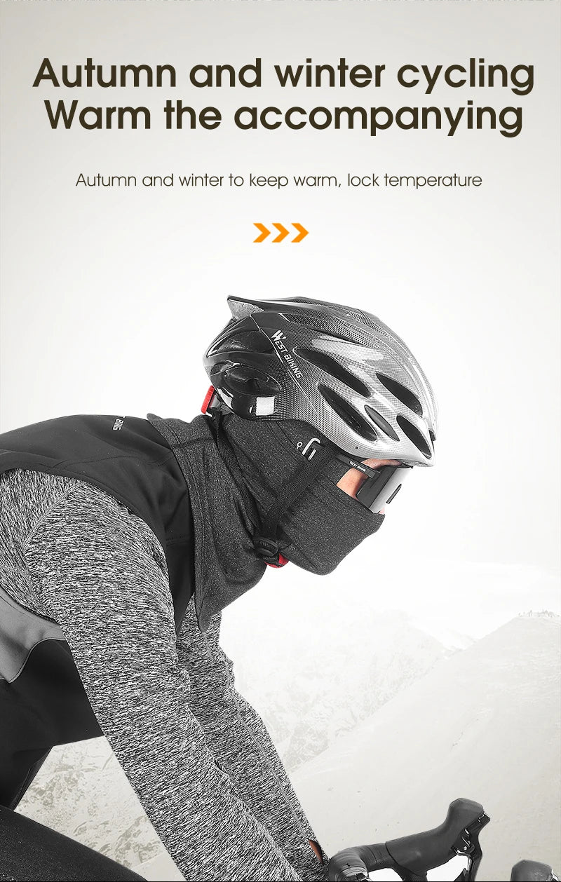 WEST BIKING Summer Cycling Face Mask Cool Breathable Sports Balaclava Men Women Bicycle Motorcycle Sun UV Protection Cycling Cap