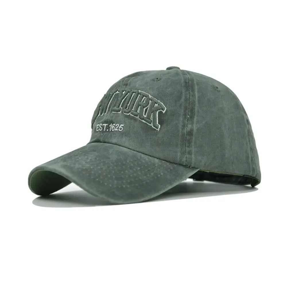 Fashion WASHED DENIM Baseball Cap Men Women Distressed Faded Caps Sunscreen Hats Adjustable Baseball Hats Outdoor Sports Hats