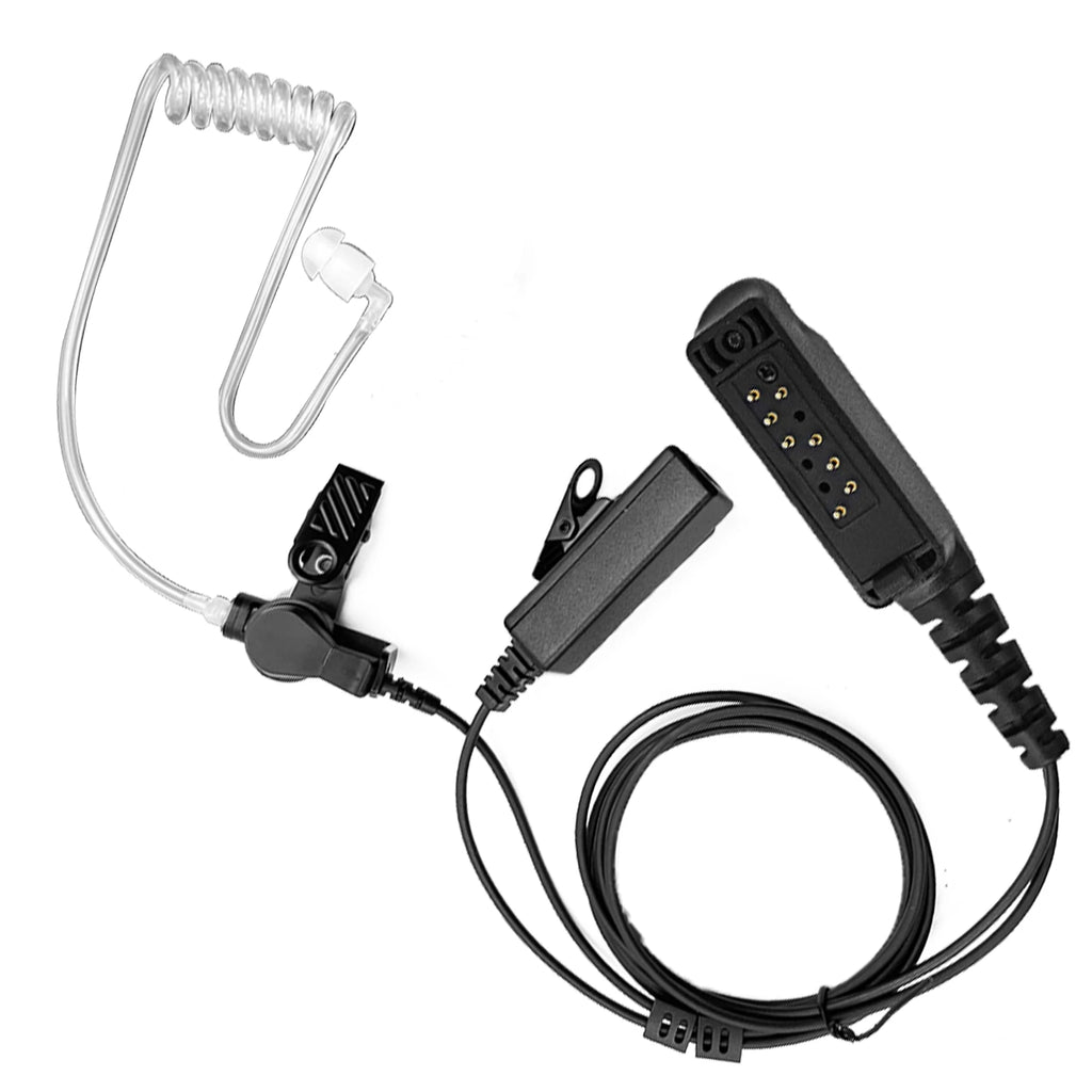 Covert Acoustic Air Tube Earpiece Headset Mic For Sepura STP8000 STP8035 STP8038 STP8040 STP8080 STP9000 STP9035 STP9038