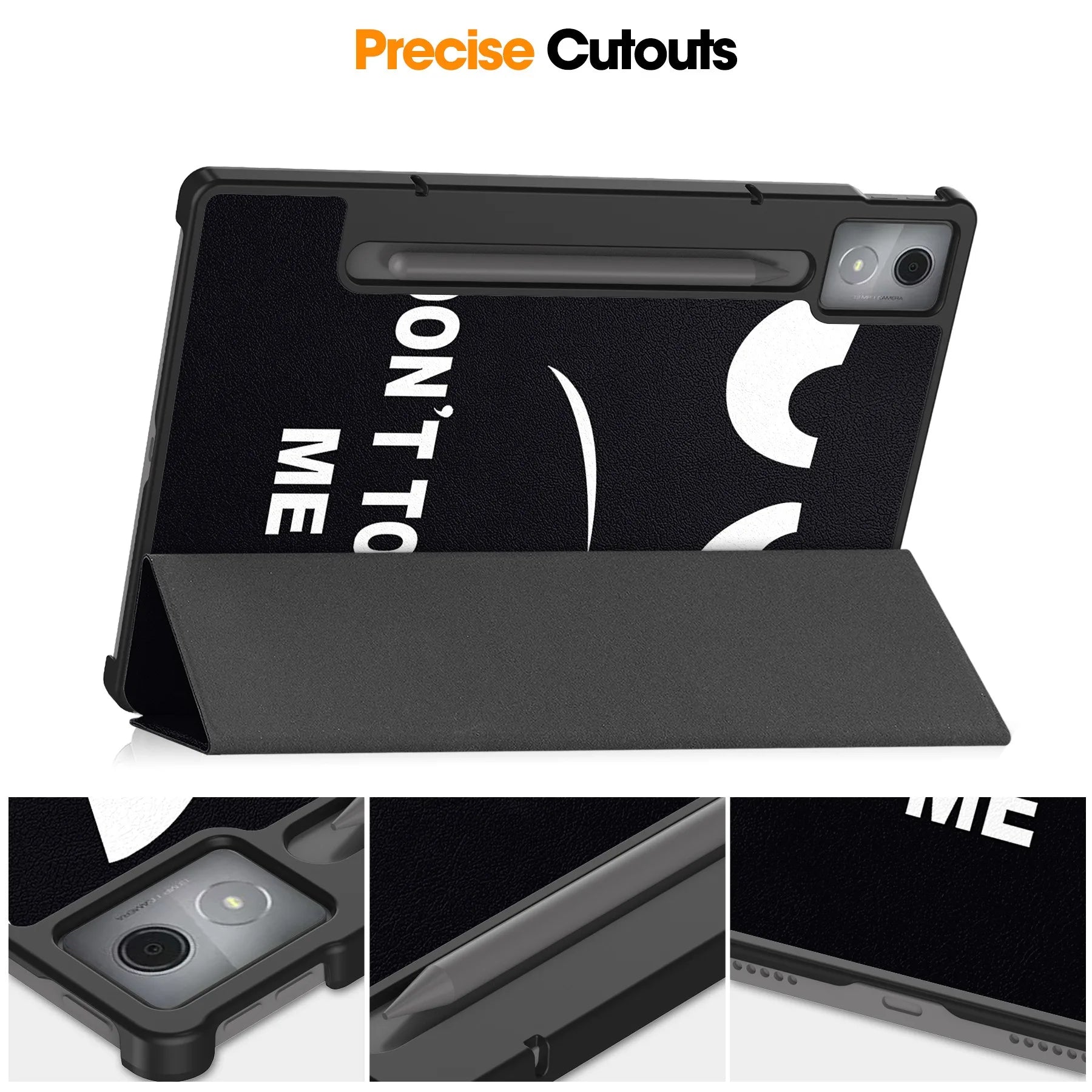 For Lenovo Xiaoxin Pad Pro 12.7 2025 Case Tri-Folding PU Leather Stand Tablet Cover for Xiaoxin Pad Pro 12.7 Inch 2025 TB-375FC