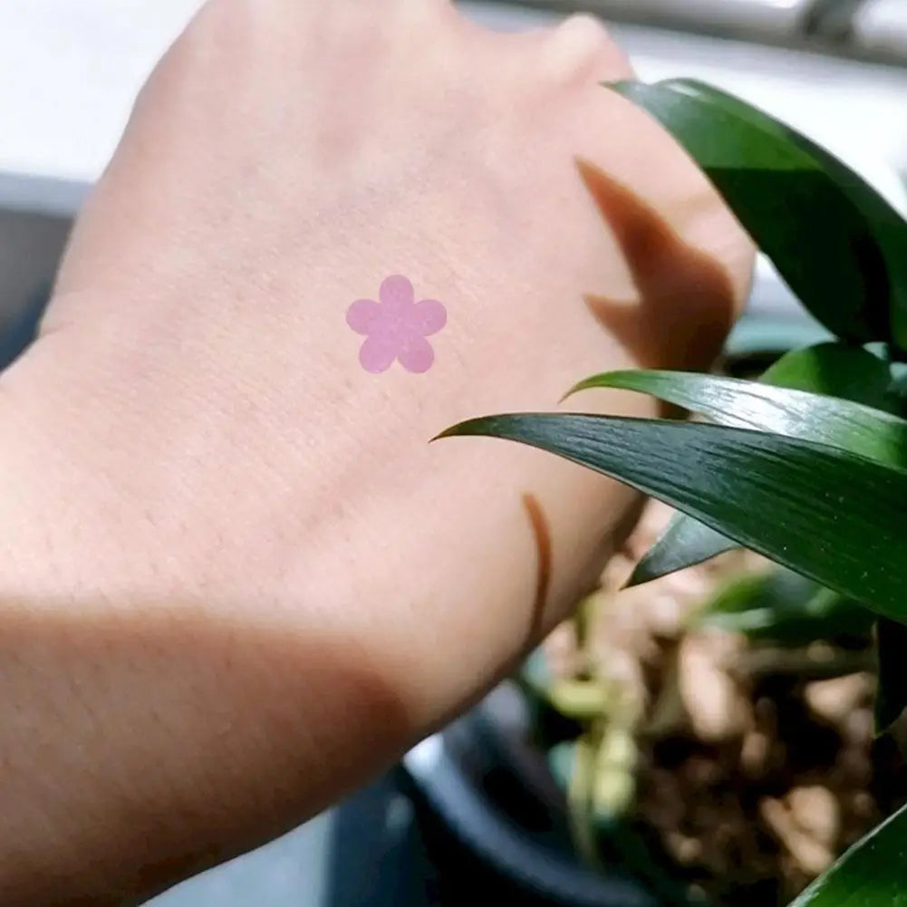 20pcs UV Detecting Patches UV Test Stickers For Sunscreen Sunny Detection Patch Sun Protection Reminder Safe