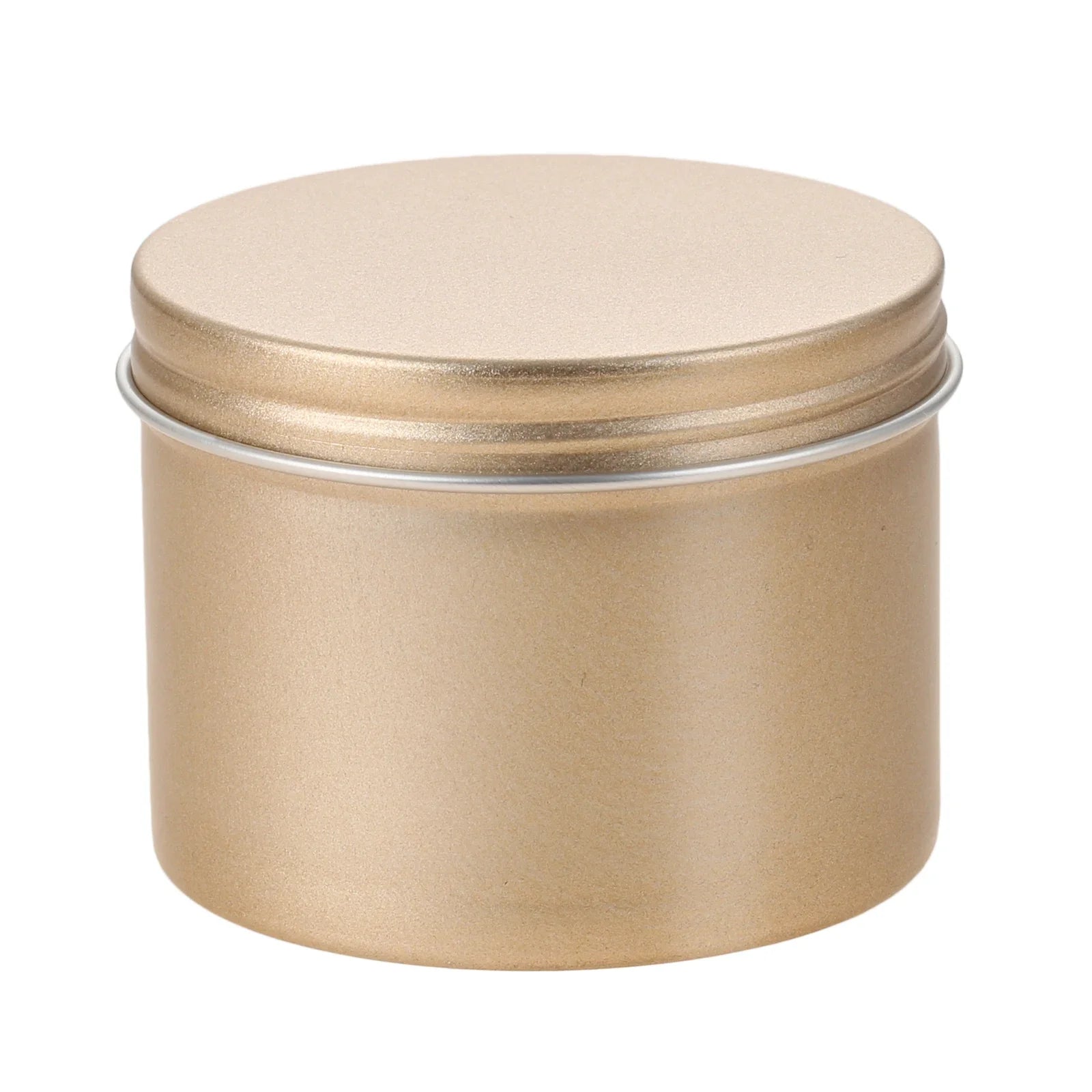 1pc Luxury Portable Jar 100ml 65*50mm Sealed Lip Aluminum Box Round Container Tins Empty Cosmetic Cream DIY Salves Beauty Tool