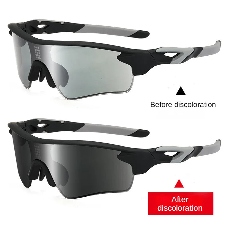ZHIYI Brand Chameleon Glasses 0.1 Seconds LCD Computer Chip Control Photochromic Polarized Lens Driving Sunglasses for Men