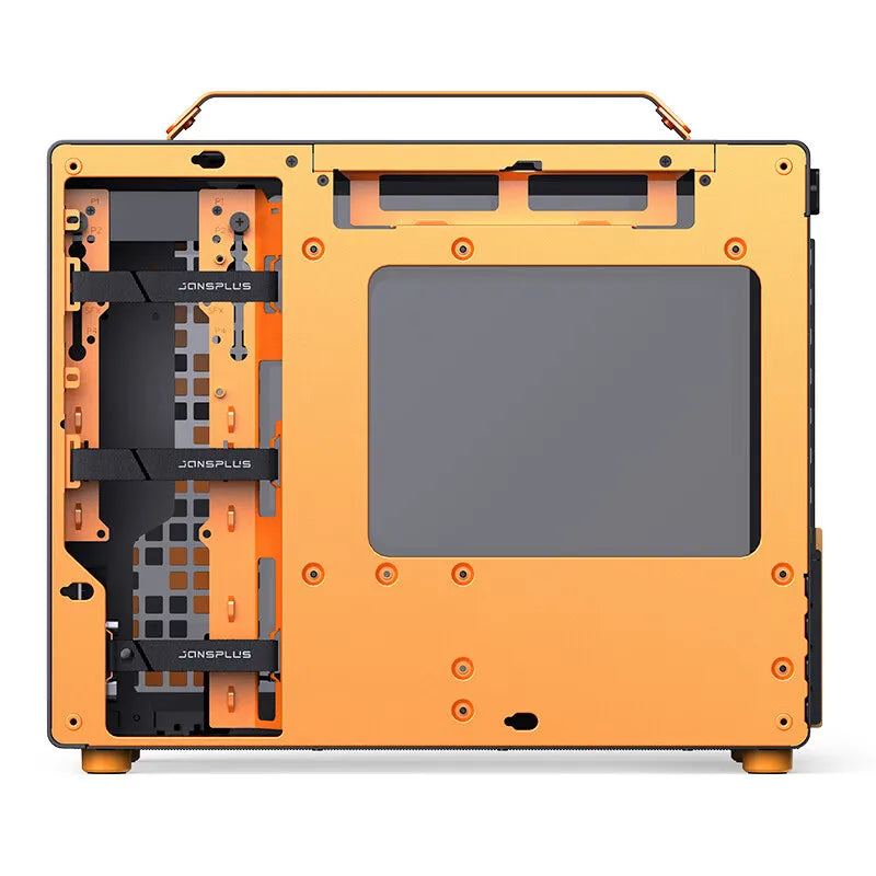 JONSBO Z20 MATX ATX PC Case Chassis 20L Detachable Handle Case 163mm Air-Cooled Graphics Card Type-C Desktop Small Space 컴퓨터 케이스