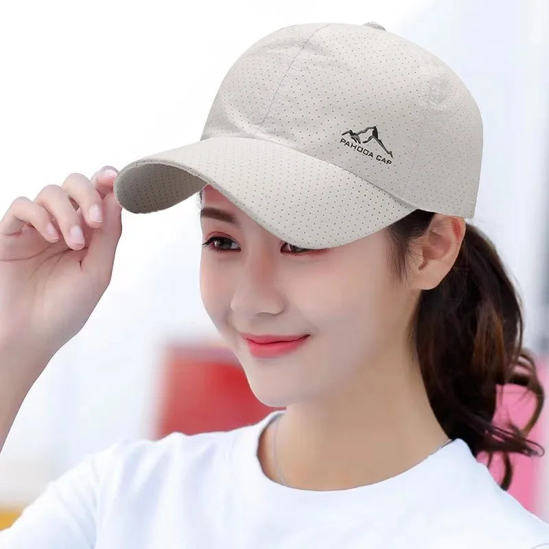 Baseball Caps New fashion quick-drying breathable fishing duck tongue cap sunscreen sunshade outdoor leisure baseball sun hat