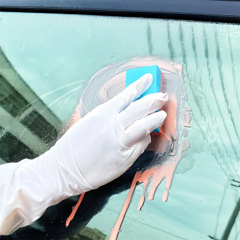 Glass scratch removal polishing powder, suitable for windows, car windshields, etc., restoring clarity and removing minor scratc