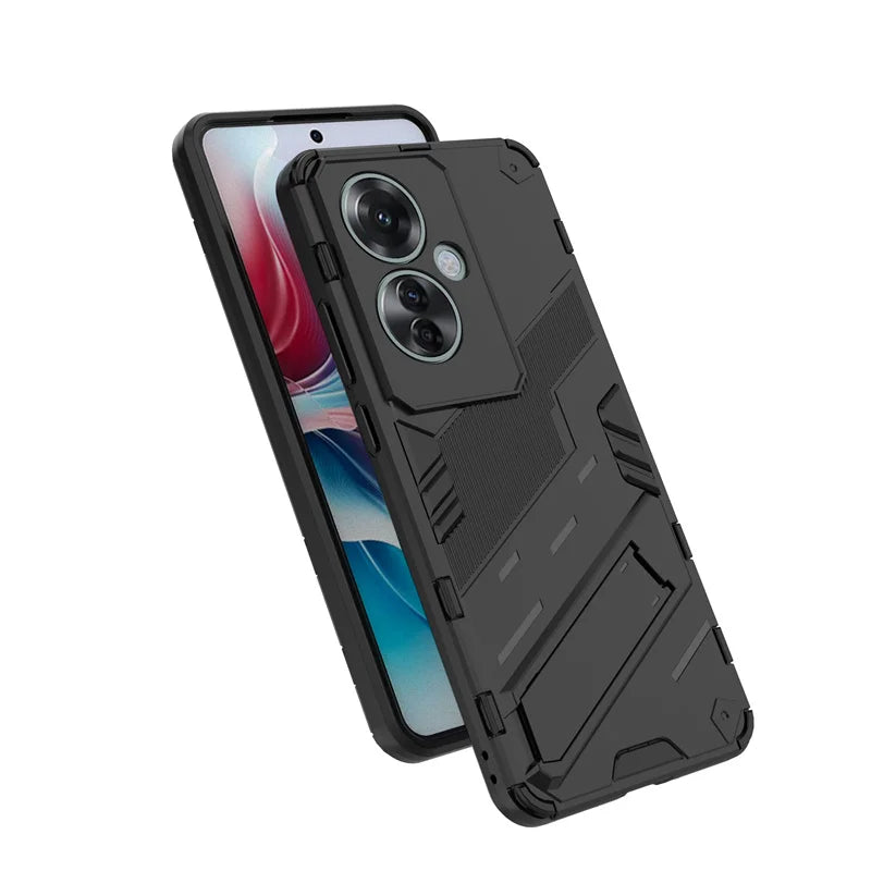 Case For Oppo Reno11 F Cover Magnetic Car Holder Stand Armor Phone Cases For Oppo Reno 11F Reno11F 5G CPH2603 Shockproof Funda