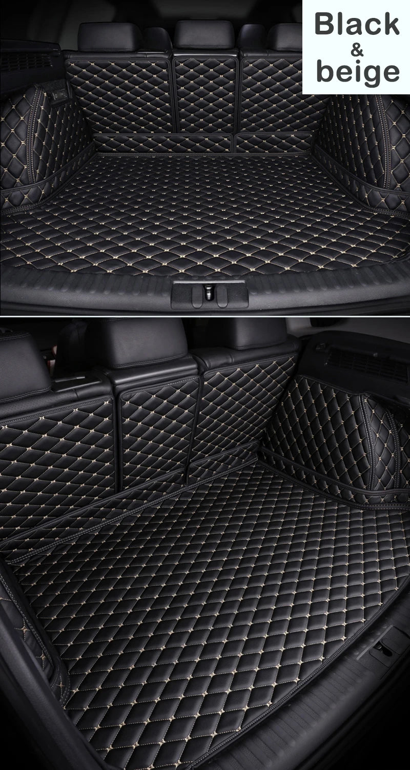 Car trunk mat for Dodge Caliber 2008 2009 2010 2011 Cargo Liner Carpet Interior Parts Accessories Cover