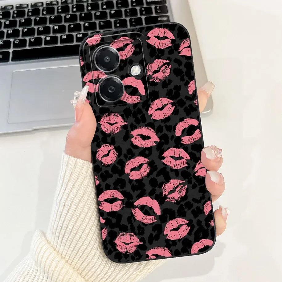 For Funda OPPO A3 A3x 4G Case 2024 Cute Panda Rabbit Soft Silicone Candy Painted Phone Covers For OPPO A40 5G OPPOA3 A 3x Bumper