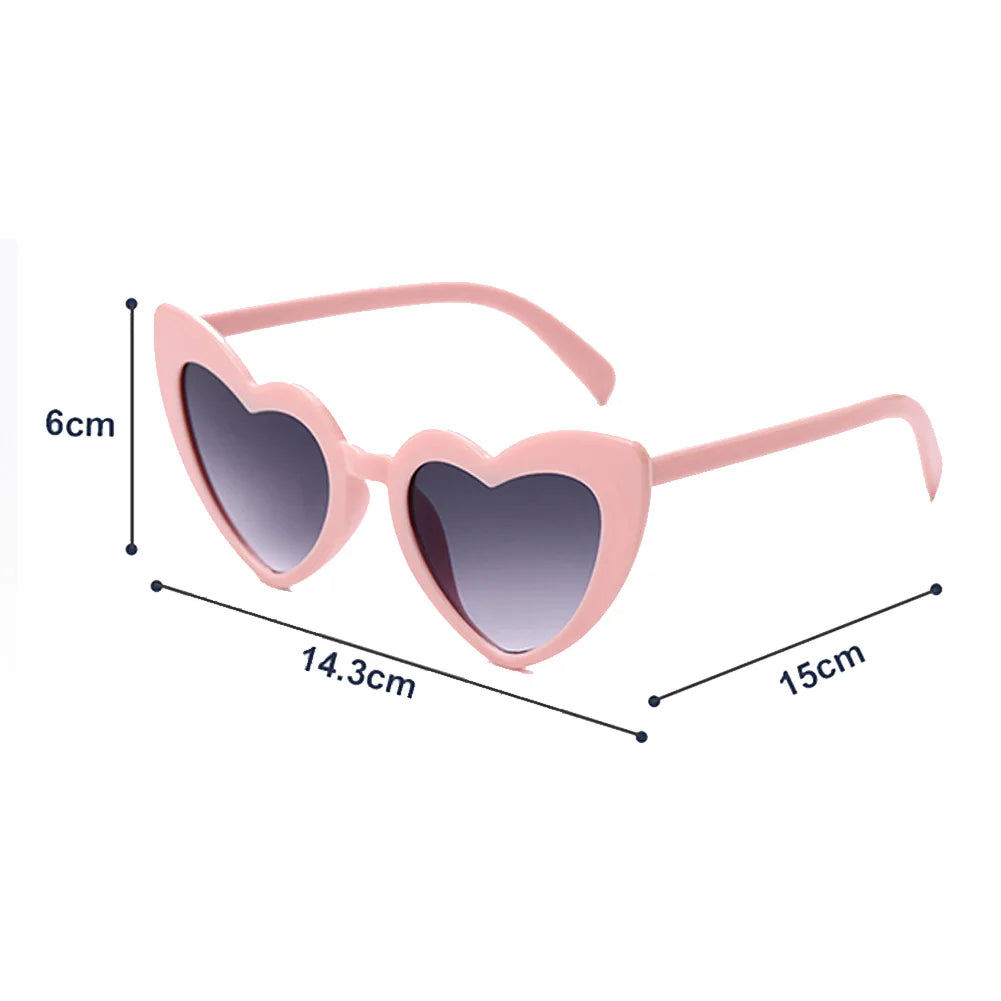 Love Special Effect Heart-shaped Glasses Fashion Heart Diffraction Sunglasses Watch The Night Lights Become Love Special Effect