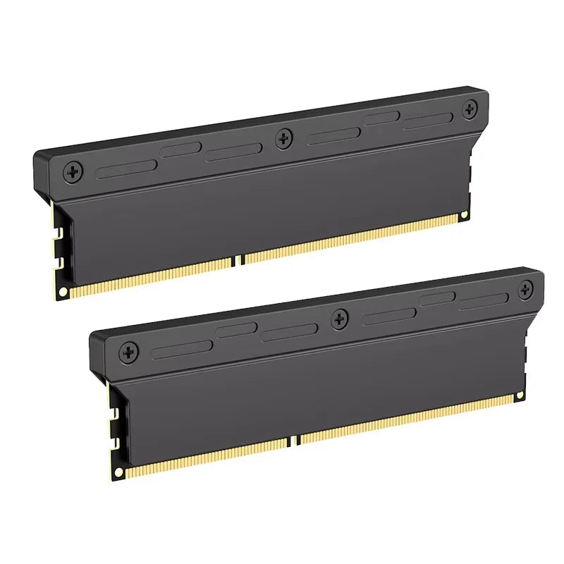 Computer RAM Memory Heatsink Cooler with Thermal Conductive Pad for Desktop PC Memory DDR2/DDR3/DDR4/DDR5