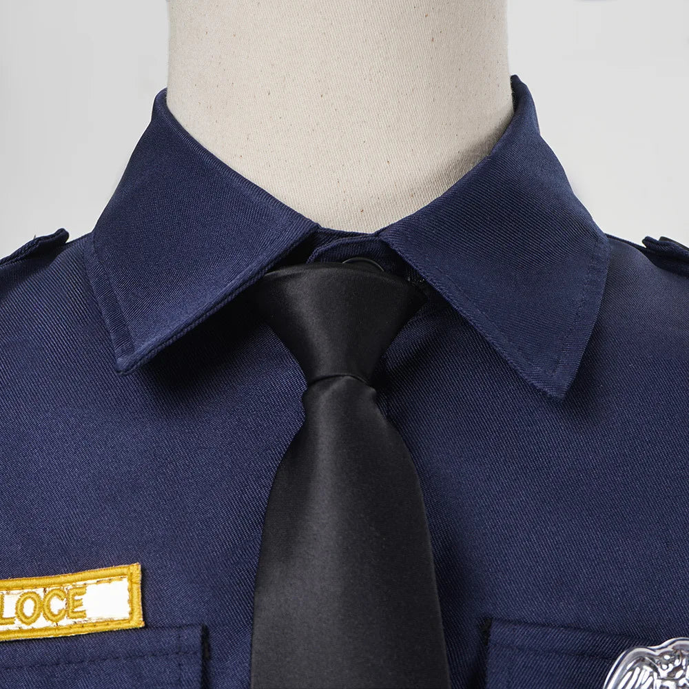 Nick Folk Cosplay Outfits Nick Wilde Clothes Nick Police Uniform Adult Christmas Halloween Carnival Role Play Uniform for Men