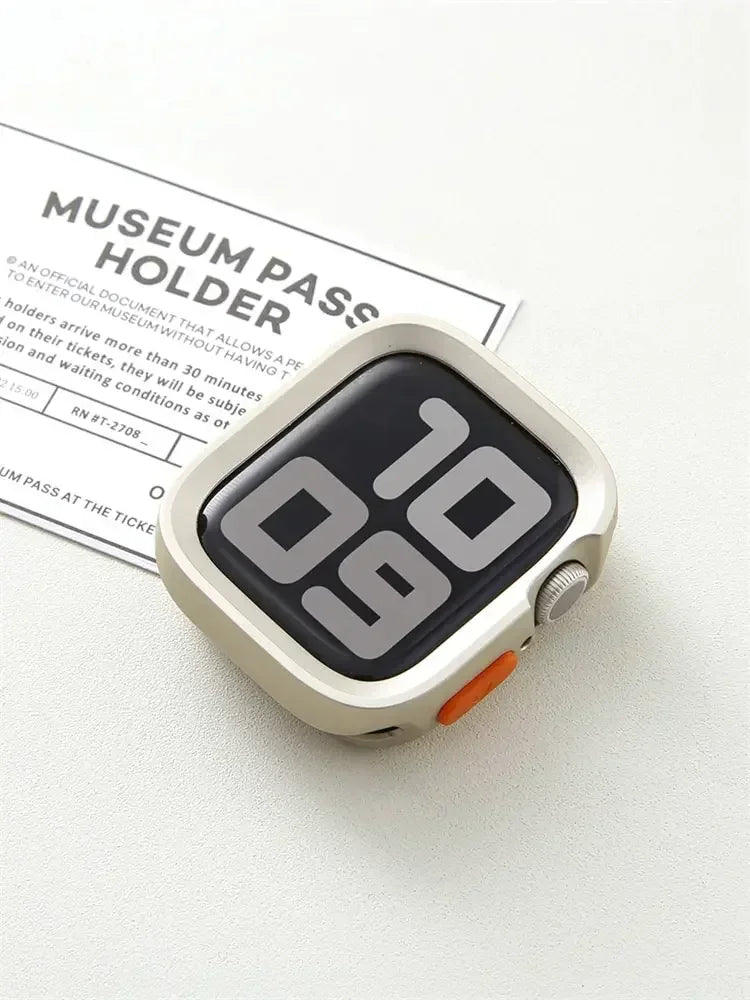 Bumper Soft Silicone Case For Apple Watch 9 8 7 6 SE 5 Sport Anti-drop Matte Cover For iwatch Ultra 49mm 41mm 40mm 44mm 45 mm