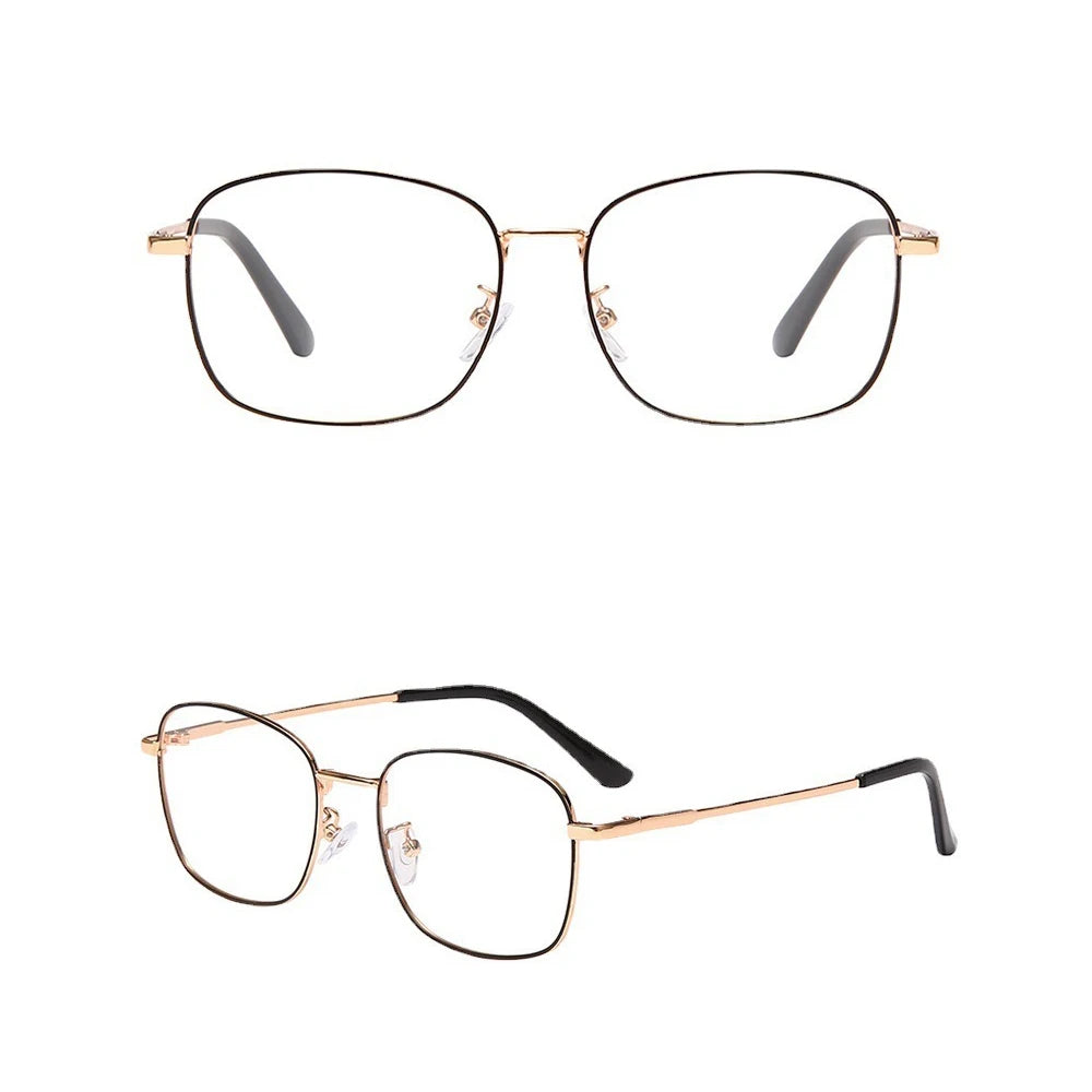 KLASSNUM Photochromic Glasses Man Anti Blue Light Transparent Glasses Alloy Frame Computer Eyeglasses Chameleon Sunglasses 2025