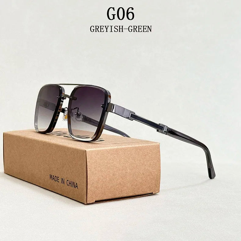 Designer Square Sunglasses For Men Oculos Vintage Trending Sunglasses Dropshipping Glasses Vacation Outdoor Lentes Gafas De Sol