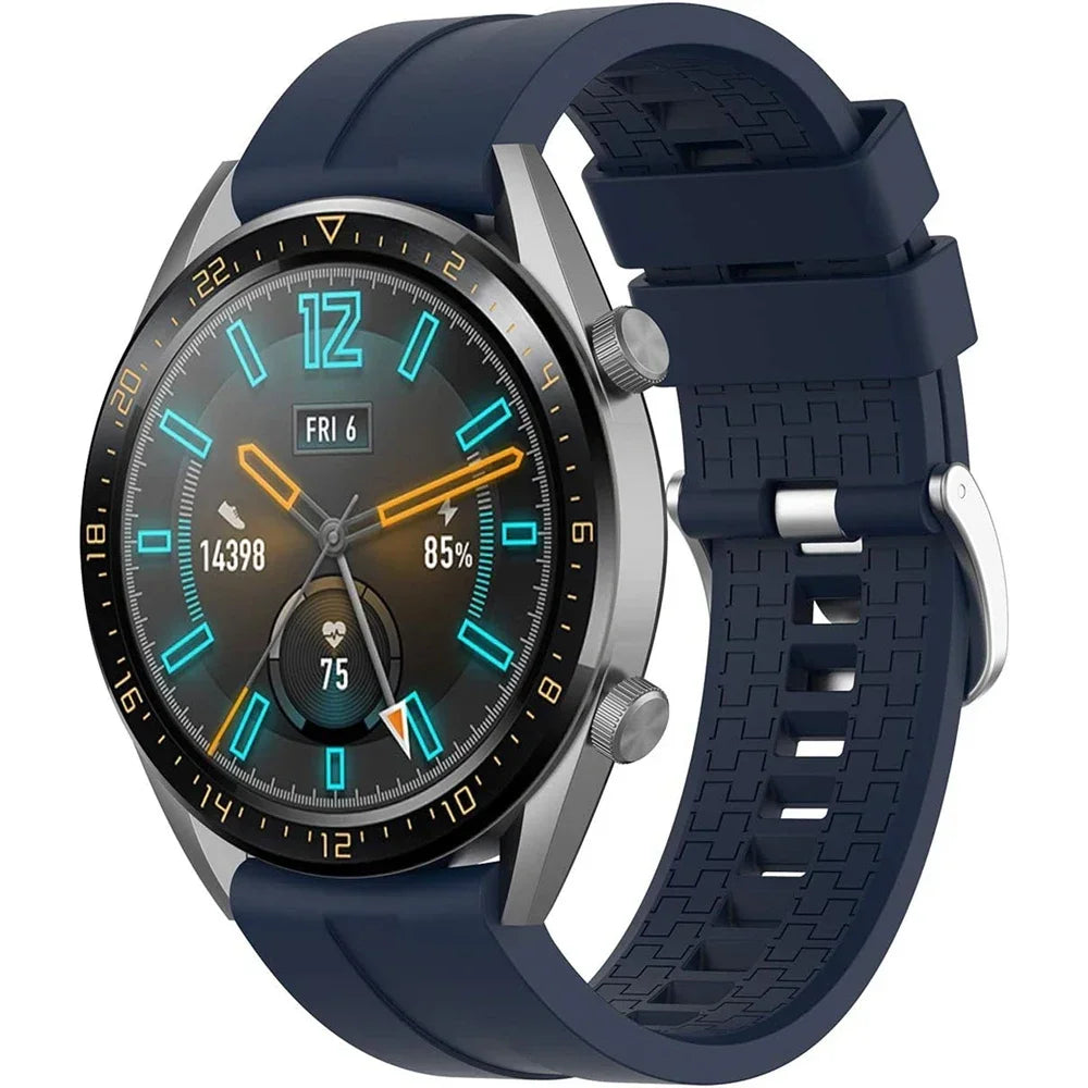Silicone Breathable Band For Fossil gen 6 44mm Gen6 5 5e/Gen 5 LTE 45mm Strap Bracelet Replacement 20mm 22mm Sports Accessorie