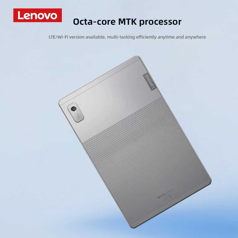 Global firmware Lenovo Pad K9 M9 Tablet 9-inch HD screen Portable Tab 4G+64G Android 12 Tablet M9 Grey LTE 5100mAh battery