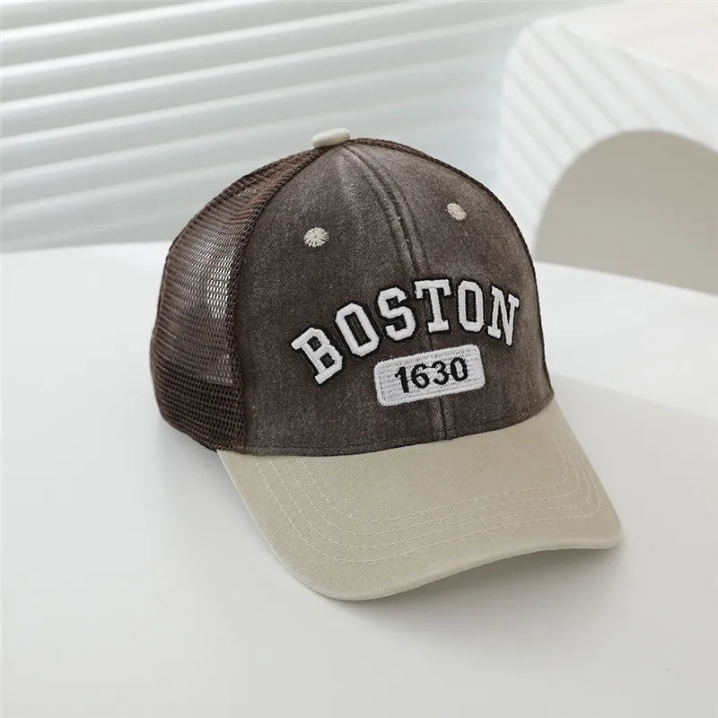 New Summer Baby Baseball Caps Fashion Outdoor Adjustable Sport Hats Sunscreen Hat Kids Boys Girls Mesh Cap