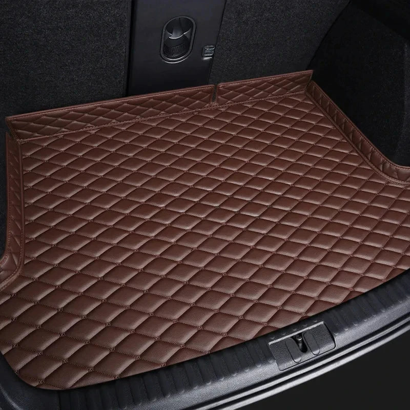 Car Floor Mats For Peugeot 206CC 206 CC T16 2000~2008 Leather Mat Carpets Rugs Protective Pad Set Interior Parts Car Accessories