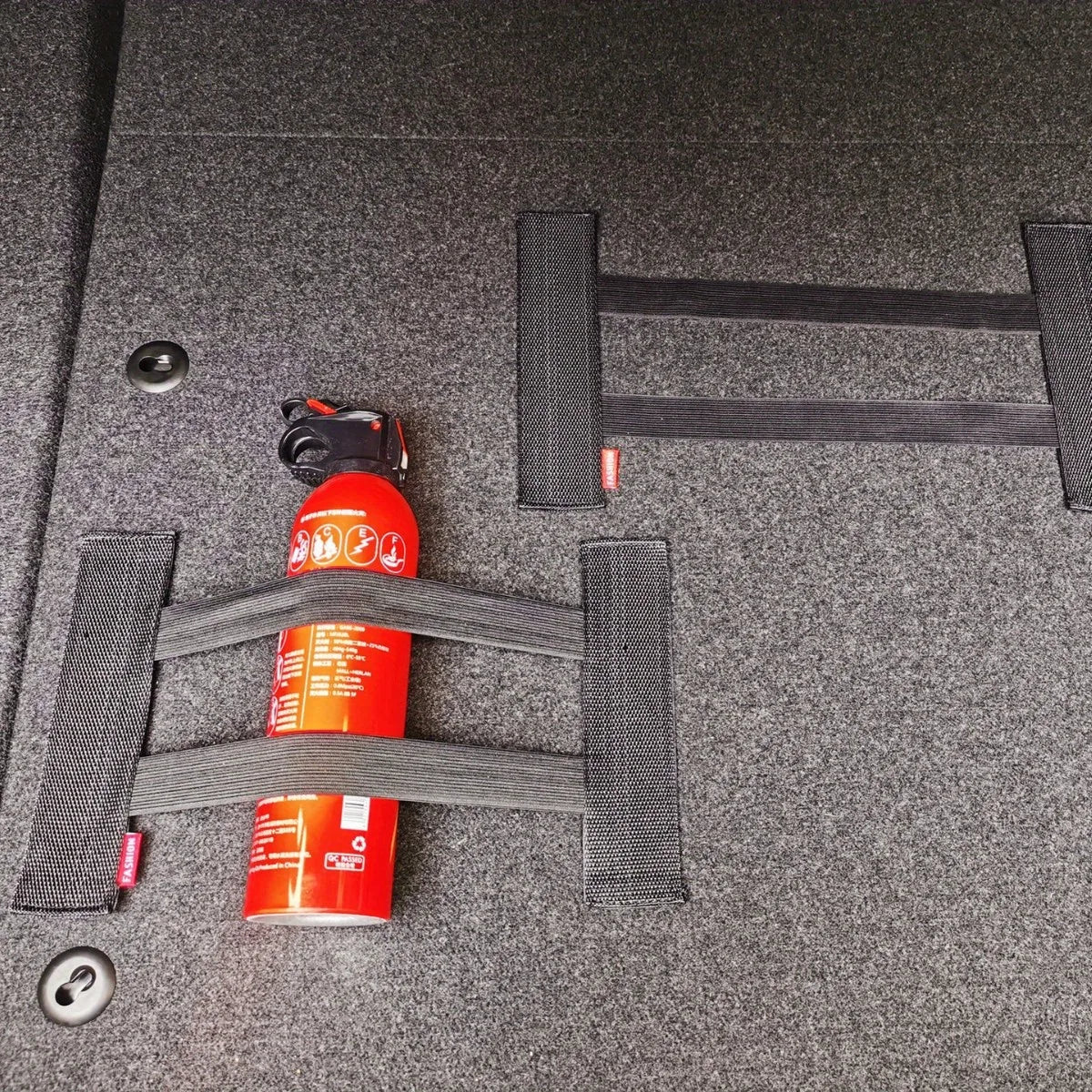 Car trunk miscellaneous fixed strap multifunctional elastic item Velcro miscellaneous fixed storage strap
