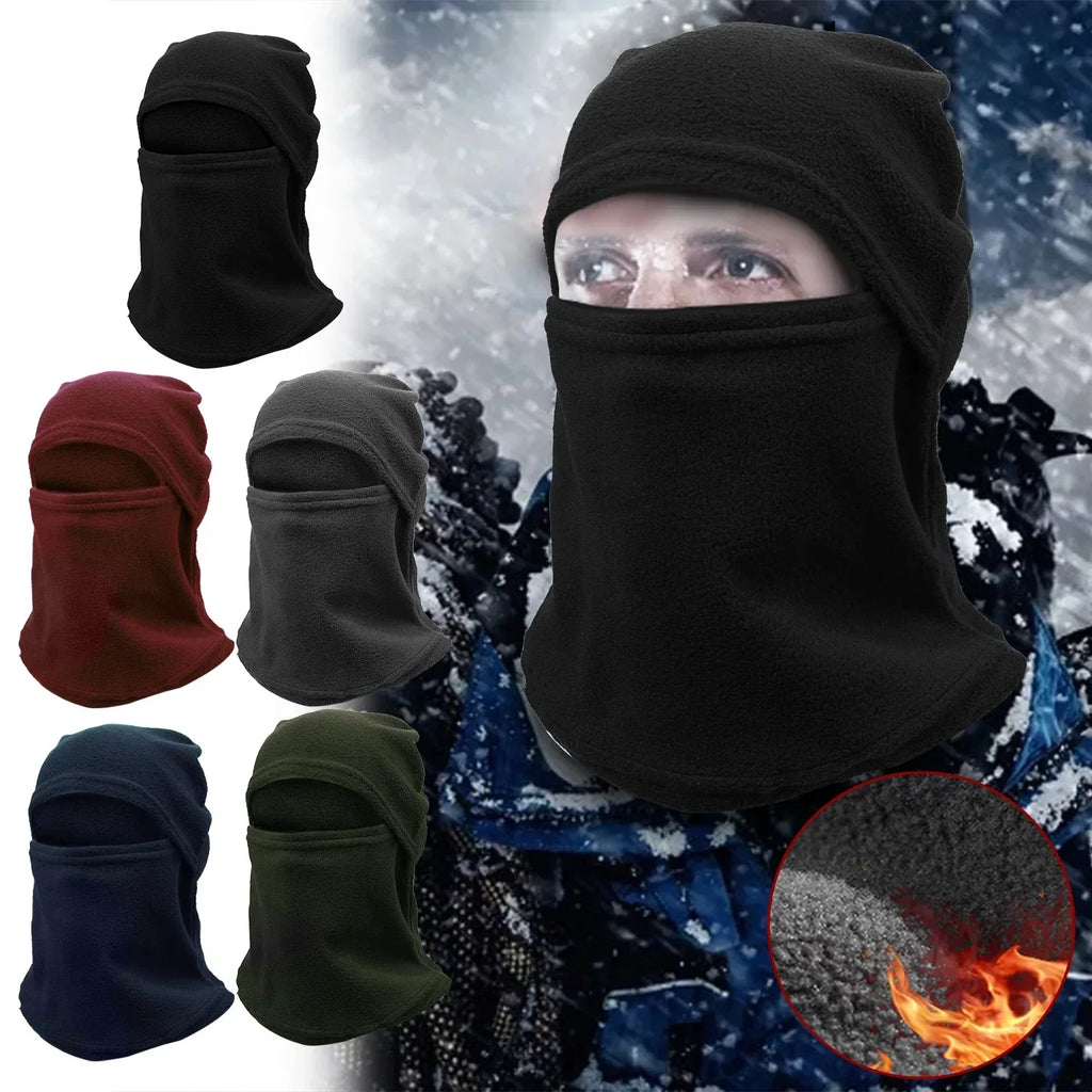 Winter Warm Balaclava Cap Outdoor Keep Warm Windproof Full Face Mask Bicycle Motorcycle Helmet Inner Cap Men Women Cycling Mask