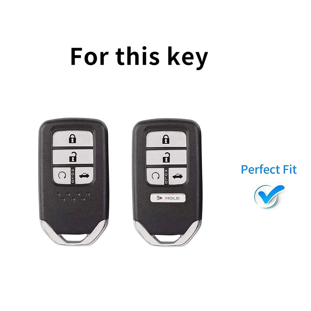 Transparent Key Protector for Honda Vezel City Civic Jazz BRV BR-V HRV Pilot Odyssey TPU Car Smart Remote Key Fob Case Cover