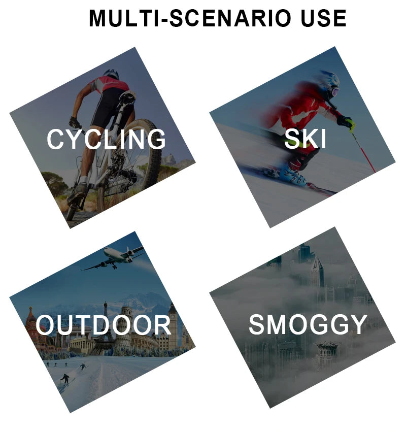 X-TIGER Winter Cycling Mask Thermal Fleece Windproof Cycling Face Mask Keep Warm Balaclava Skiing Mask Headwear