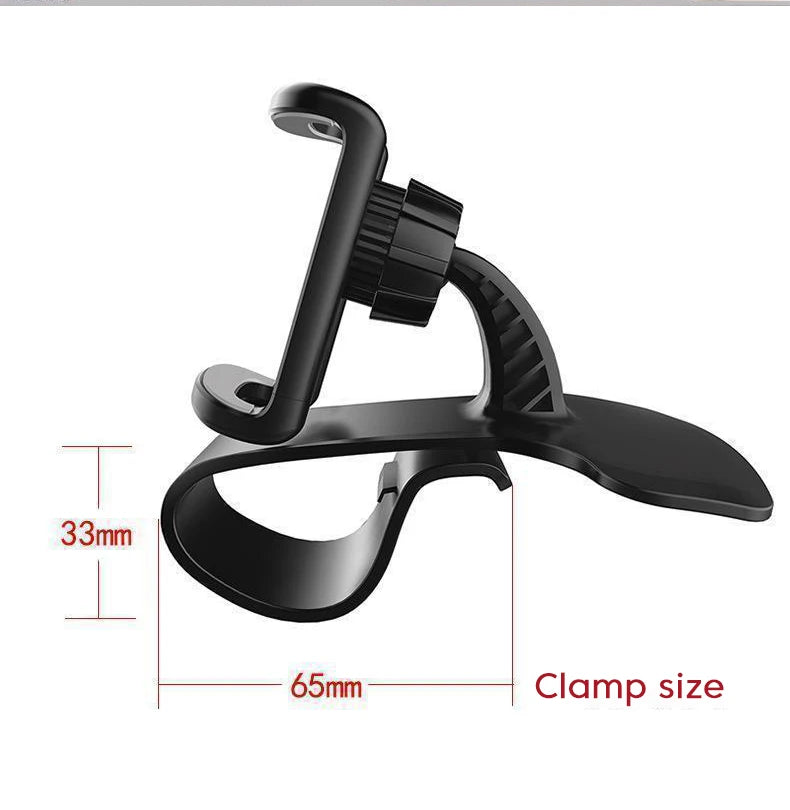 Universal 360 Rotatable Car Phone Holder Dashboard Stand Auto Grip Bracket for Mobile Phones Cell Phone Support Rack
