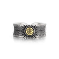 Best Sellers! S925 Thai Silver, Horus Eye Retro Ring